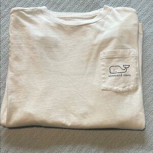Vineyard Vines White Long Sleeve Tee